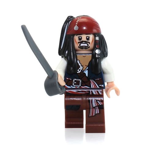 jack sparrow lego|jack sparrow lego minifigure.